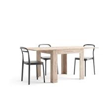 Don't forget to take attention about related dining room examples so you will get a completely enchanting design result about your room. Mobili Fiver Square Extendable Dining Table Eldorado Oak Laminate Finished Made In Italy Buy Online In Angola At Angola Desertcart Com Productid 106385056