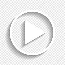 Signo De Play Buscar Con Google Transparent Background Shadow Illustration