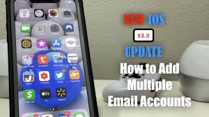 Iphone 11 Pro Pro Max How To Add Multiple Email Accounts With The New Ios Update 13 2 Youtube