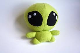 Alien Toy In Fleece Alien Doll Alien Stuffed Animal Stuffed Doll Alien Soft Doll Kids Gift Doll Alien Plush Soft Dolls Handmade Toys