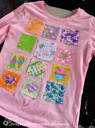 Maybe you would like to learn more about one of these? Fabric Scrap Collage Art Shirt Projects For Preschoolers