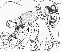Top 10 moses coloring pages for preschoolers: Bible Coloring Pages Moses Manna Clip