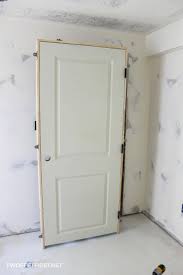 The Easiest Way To Install An Interior Door Interior Door Installation Doors Interior Door Installation