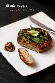Steak Veggie Aux Champignons Cookismo Recettes Saines Faciles Et Inventives Steak Vegetarien Vegetarien Recette