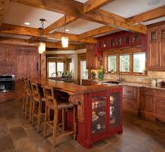 terrific log home kitchen ideas