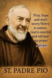 Padre Pio the healing saint the world needs you to heal and move
