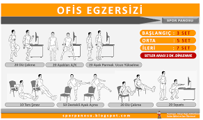 Ofis Egzersizi Egzersiz Spor Atletizm