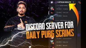 Discord Server For Daily Scrims T1 T2 T3 Asmodeus Gaming Opticles India Youtube