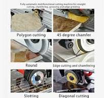 2500W Fully Automatic Electric Tile Cutting Machine 45 Degree Chamfering,  Edging, Grooving Water Jet Stone Cutting Machine - AliExpress 1420