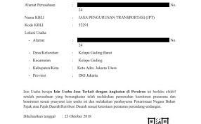 Formulir Surat Permohonan Izin Usaha Jasa Konstruksi Seputar Usaha Cute766