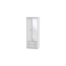 Buy contemporary wardrobes with drawers and get the best deals at the lowest prices on ebay! Pembroke 2 Drawer 2 Door Wardrobe Tall With Mirror