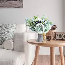 Maybe you would like to learn more about one of these? Relaxmate Artificial Flowers With Vase Flower Arrangements For Coffee Table Decor Decorations For Living Room Centerpieces For Dining Room Table Pricepulse