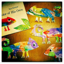 Little Moon Babe Rainbow A Color Of His Own Kindergarten Art Projects Elementary Art Projects Preschool Art