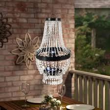 The Gg Collection 2 Light Clear Glam Beaded Chandelier Lowes Com In 2020 Chandelier Decor Beaded Chandelier Led Chandelier