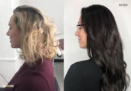 It's a huge confidence booster, looks more youthful, and it makes you feel beautiful! When Going From Blonde To Brunette House Of Lox Sydney