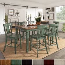 Overstock Com Online Shopping Bedding Furniture Electronics Jewelry Clothing More In 2020 Green Dining Room Green Dining Chairs Brown Dining Table