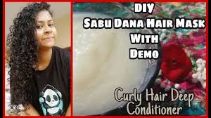While this shampoo is great for all hair types, people with curly hair can benefit from its cleansing features. Sabudana Hair Deep Conditioner Tapioca Pearls Hair Mask Best Deep Conditioner For Curly Hair Youtube