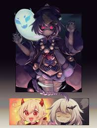 Fanart for a genshin contest. Clown Cat For The Genshin Halloween Contest Ngl Im Very