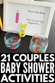 21 Non Traditional Baby Shower Games That Are Actually Fun Couples Baby Shower Games Baby Shower Games Coed Funny Baby Shower Games