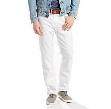 Tapered fit jeans have an easy fit that become skinnier as they reach the ankles. Men S White Jeans Shop Slim Fit Straight Fit More Kohl S