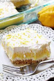 No Bake Lemon Layered Dessert Recipe Dessert Recipes Lemon Lush Dessert Lemon Dessert Recipes