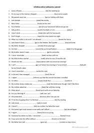 Gerund Or Infinitive Worksheet Free Esl Printable Worksheets Made By Teach English Teaching Materials Special Education Worksheets English Grammar Worksheets