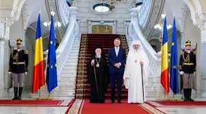 Un oficial al bor oferă detalii despre subiectul discuției dintre patriarhul daniel și președintele klaus iohannis. Ecumenical Patriarch Bartholomew Patriarch Daniel Meet With Romanian President Klaus Iohannis Basilica Ro