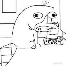 38+ perry the platypus coloring pages for printing and coloring. Printable Perry The Platypus Coloring Pages For Kids