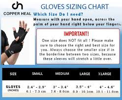 Copper Heal Arthritis Compression Gloves Ultimate Copper