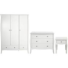 Buy Amelie 3 Piece 3 Door Wardrobe Set White Bedroom Furniture Sets Argos White Bedroom Set Furniture Bedroom Furniture Sets White Bedroom Furniture