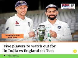 The india cricket team are scheduled to tour england in august and september 2021 to play five test matches. Ind Eng 1st Test Top Players From Virat Kohli To James Anderson Five Players To Watch Out For In India Vs England 1st Test At Chepauk Cricket News