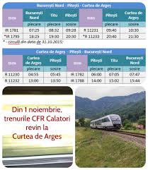 Cfr Călători Reintroduce 4 Trenuri Intre Curtea De Arges Pitesti Secunda Tv