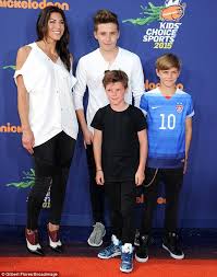 Beckham Boys Display Their Dapper Looks At Kids Choice Sports Awards Kids Choice Sports Kids Choice Sports Awards Beckham