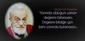 Ustat Necip Fazli Kisakurek