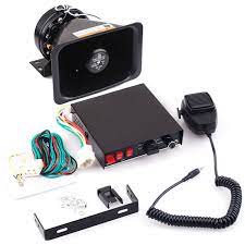 Sk 8 Tone 100w 12v Police Siren Pa System Electronic Emergency Vehicle Warning Set Set Set 10 Aliexpress