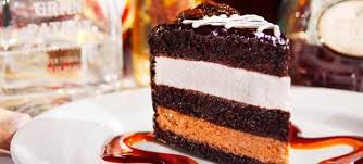Triple Layer Chocolate Mousse Cake Texas De Brazil One Of My Favorite Chocolate Cakes Chocolate Mousse Cake Recipe Chocolate Mousse Cake Chocolate Shop