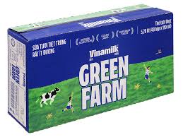 Thùng 48 hộp Sữa tươi Tiệt Trùng Vinamilk Green Farm rất ít đường 110ml