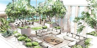 Jardin Royaume De Bahrein Loup Co Architecte Exterieur Design D Amenagement Paysager Dessin Jardin