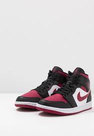 Air jordan xxxvi 'glory' when you're confident and feeling good, the game is light work. Jordan Air Jordan 1 Mid Sneaker High Black Noble Red White Schwarz Zalando De