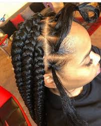 Cornrows Braided Hairstyles 2019 25 Big Box Braids Cornrows That Will Make You Stand Out Big Box Braids Big Box Braids Hairstyles Braids Hairstyles Pictures