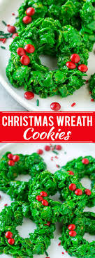 Christmas Wreath Cookies Recipe Christmas Cookie Recipe Easy Cookie Recipe Cookies Recipes Christmas Baking Recipes Cookies Easy Christmas Cookie Recipes