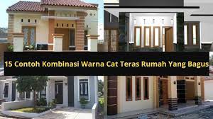 Jun 03, 2021 · nah, berikut ini inspirasi warna cat untuk teras rumahmu dilansir dari berbagai sumber, kamis (3/6/2021). 15 Contoh Kombinasi Warna Cat Teras Rumah Yang Bagus Youtube