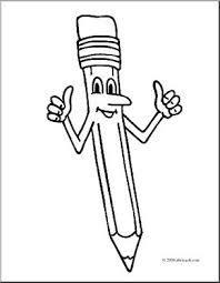 See more ideas about coloring pages, coloring books, colouring pages. Clip Art Cartoon Two Thumbs Up Pencil Coloring Page I Abcteach Com Abcteach