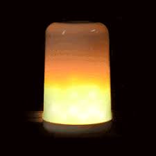 Led Flame Bulb Sarjli Alev Gorunumlu Lamba Ampul Led Lamba
