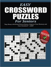Crossword puzzles are free to play on your desktop or mobile device, and increase in difficulty every day. Easy Crossword Puzzles For Seniors Steele Pat L 9781517122287 Amazon Com Books