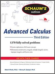 Schaum S Outline Of Advanced Calculus Third Edition Schaum S Outlines Amazon Co Uk Wrede Robert Spiegel Murray 9780071623667 Books
