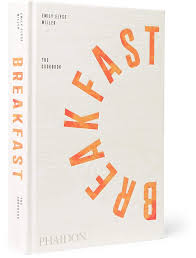 Phaidon Breakfast The Cookbook Hardcover Book Cookbook Cover Design Typography Book Typography Book Cover