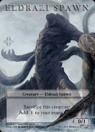 Spend this mana only to cast colorless eldrazi spells or activate abilities of colorless eldrazi. Sammeln Seltenes Mtg Spielerdecks Mtg Magic The Gathering Eldrazi Spawn Deck Erika Lt