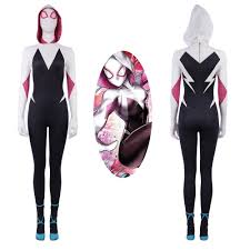 She moves the story along with miles and peter b. Gwen Stacy Into The Spider Verse Cosplay Costume Frizskaya Loshad Kostyum Loshadi