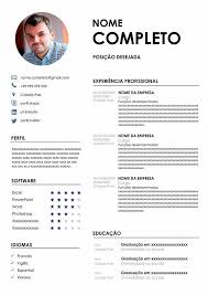 Empieza con tu primer cv: Modelo De Curriculum Vitae Em Portugues Curriculo Pronto